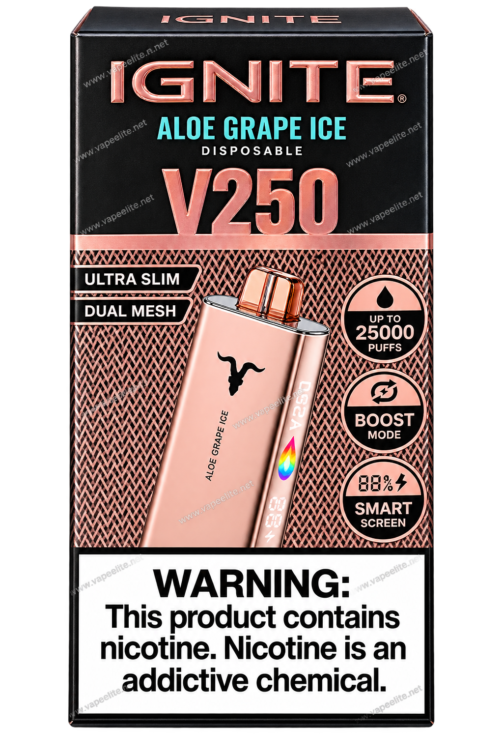 POD DESCARTÁVEL IGNITE V250 25.000PUFF - Imagem 6