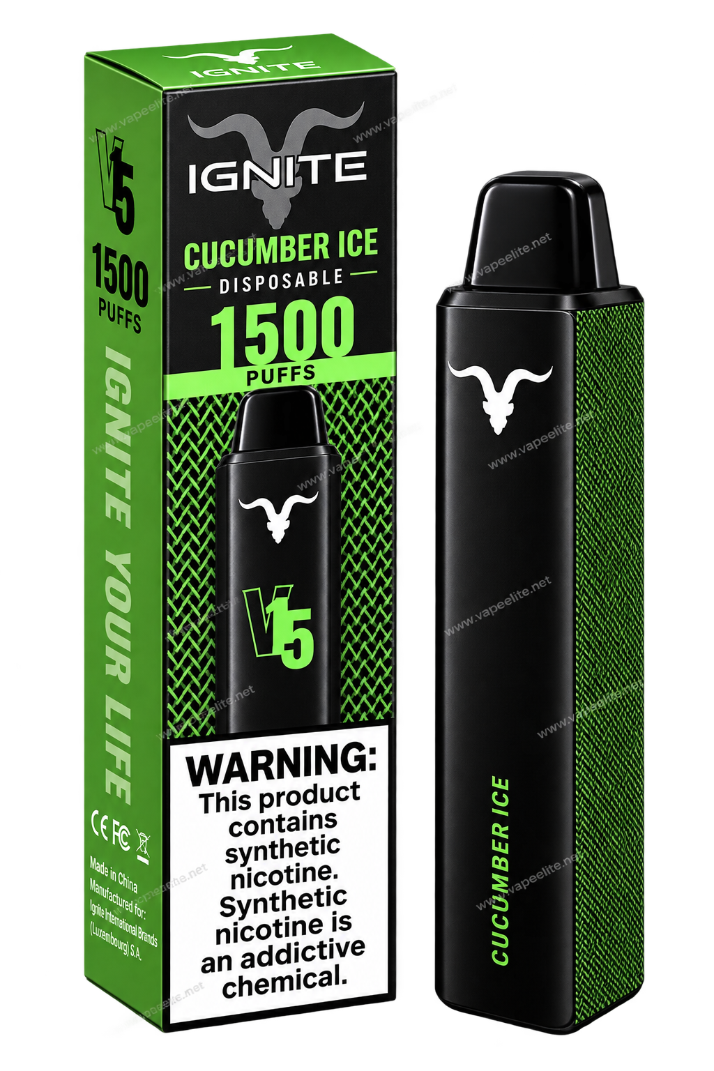 Pod Descartável Ignite V15 1500puff - Imagem 7