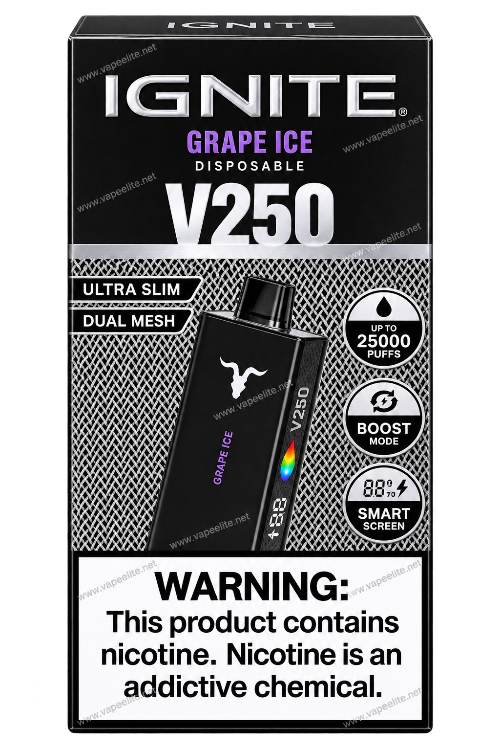 POD DESCARTÁVEL IGNITE V250 25.000PUFF - Imagem 2