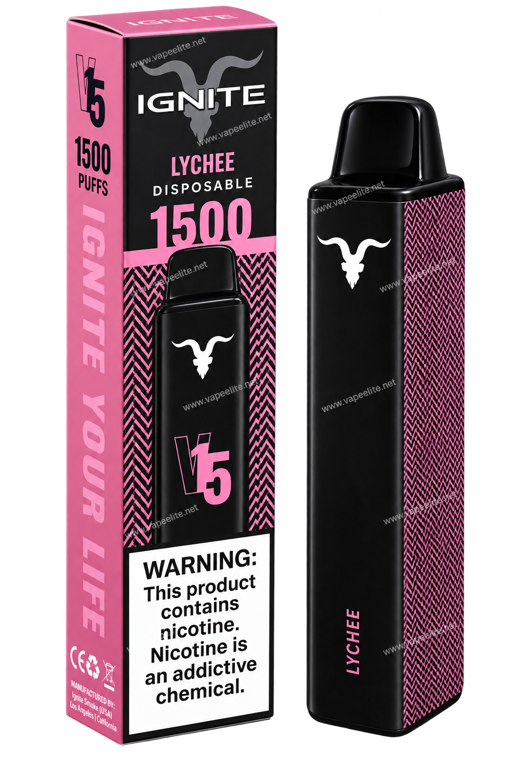 Pod Descartável Ignite V15 1500puff - Imagem 5