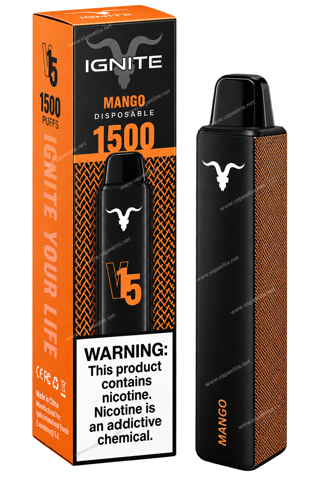 Pod Descartável Ignite V15 1500puff - Imagem 4