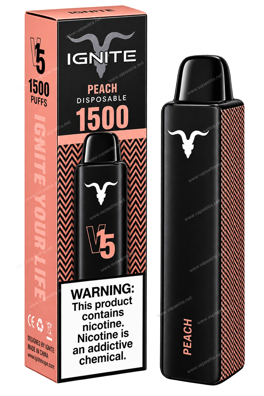 Pod Descartável Ignite V15 1500puff - Imagem 2