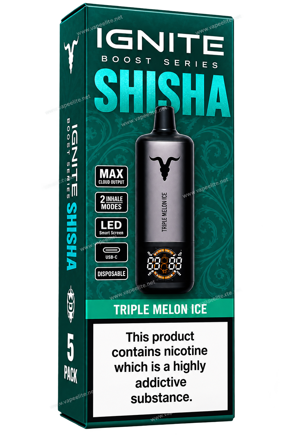 Pod Descartável Ignite Shisha 40k - Imagem 4