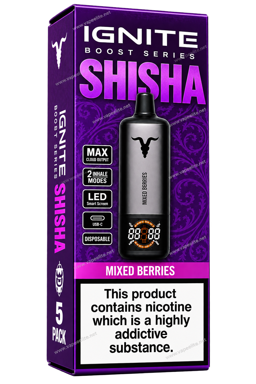 Pod Descartável Ignite Shisha 40k - Imagem 5