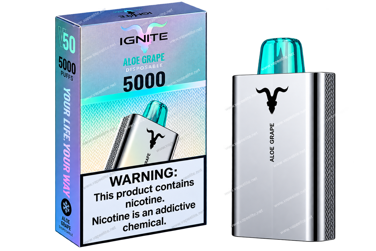 Pod descartável Ignite V50 5000puff - Imagem 8