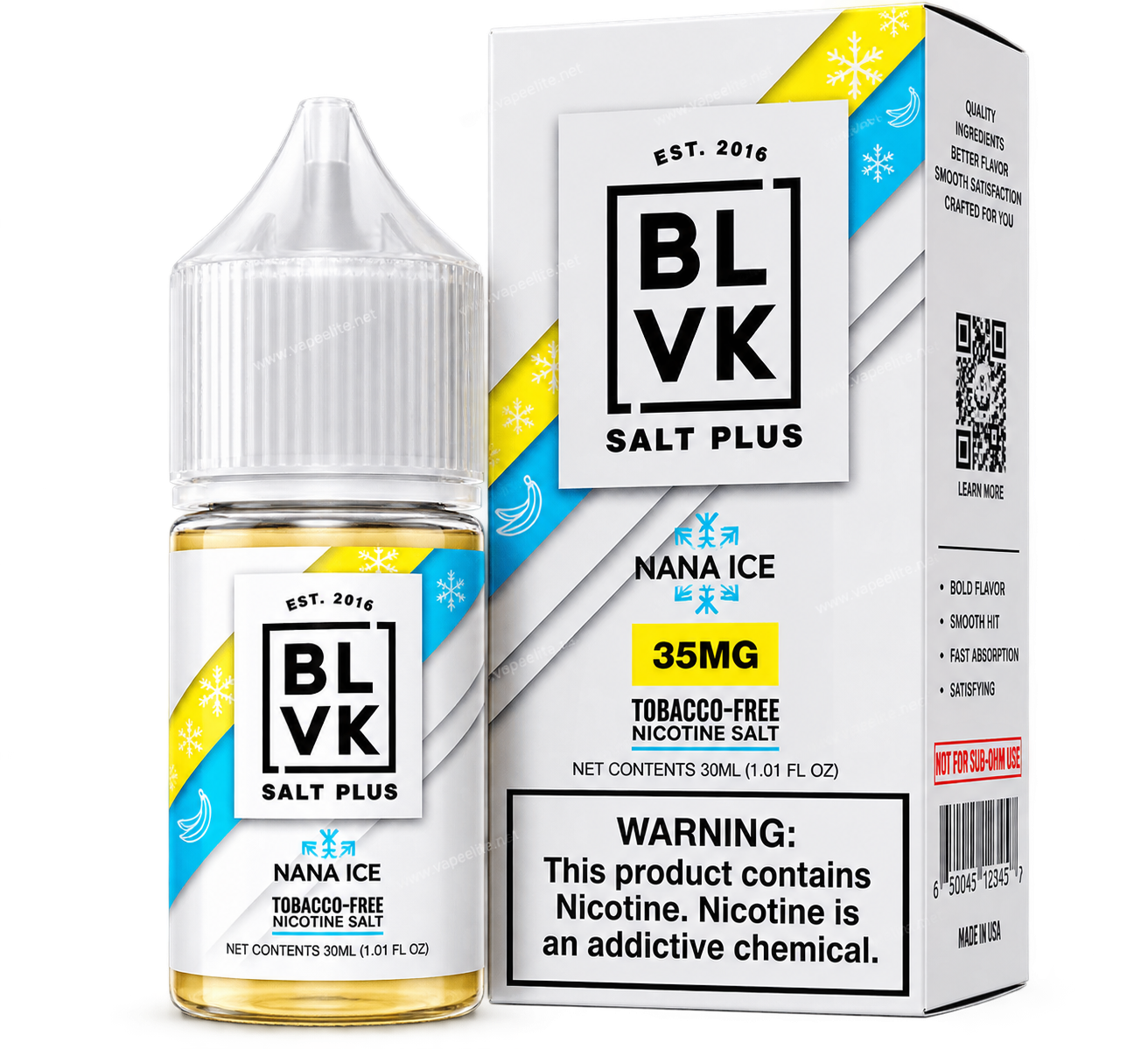 Nicsalt BLVK Salt Plus 30ml 35/50mg