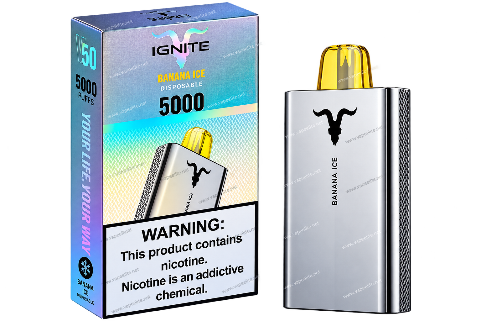 Pod descartável Ignite V50 5000puff - Imagem 7
