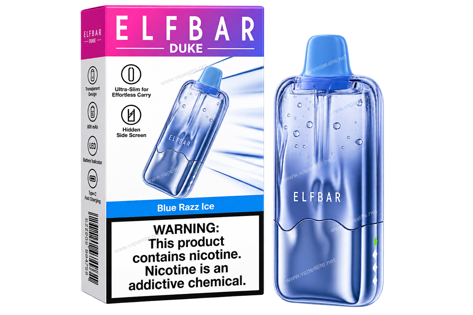 Pod Descartável ElfBar Duke 35K - Imagem 6