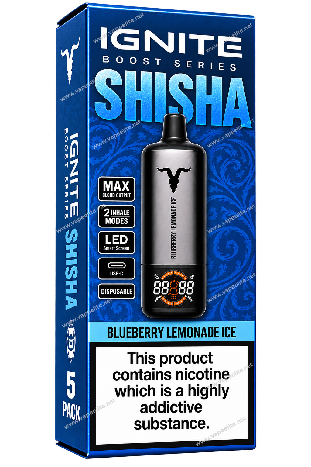 Pod Descartável Ignite Shisha 40k - Imagem 3