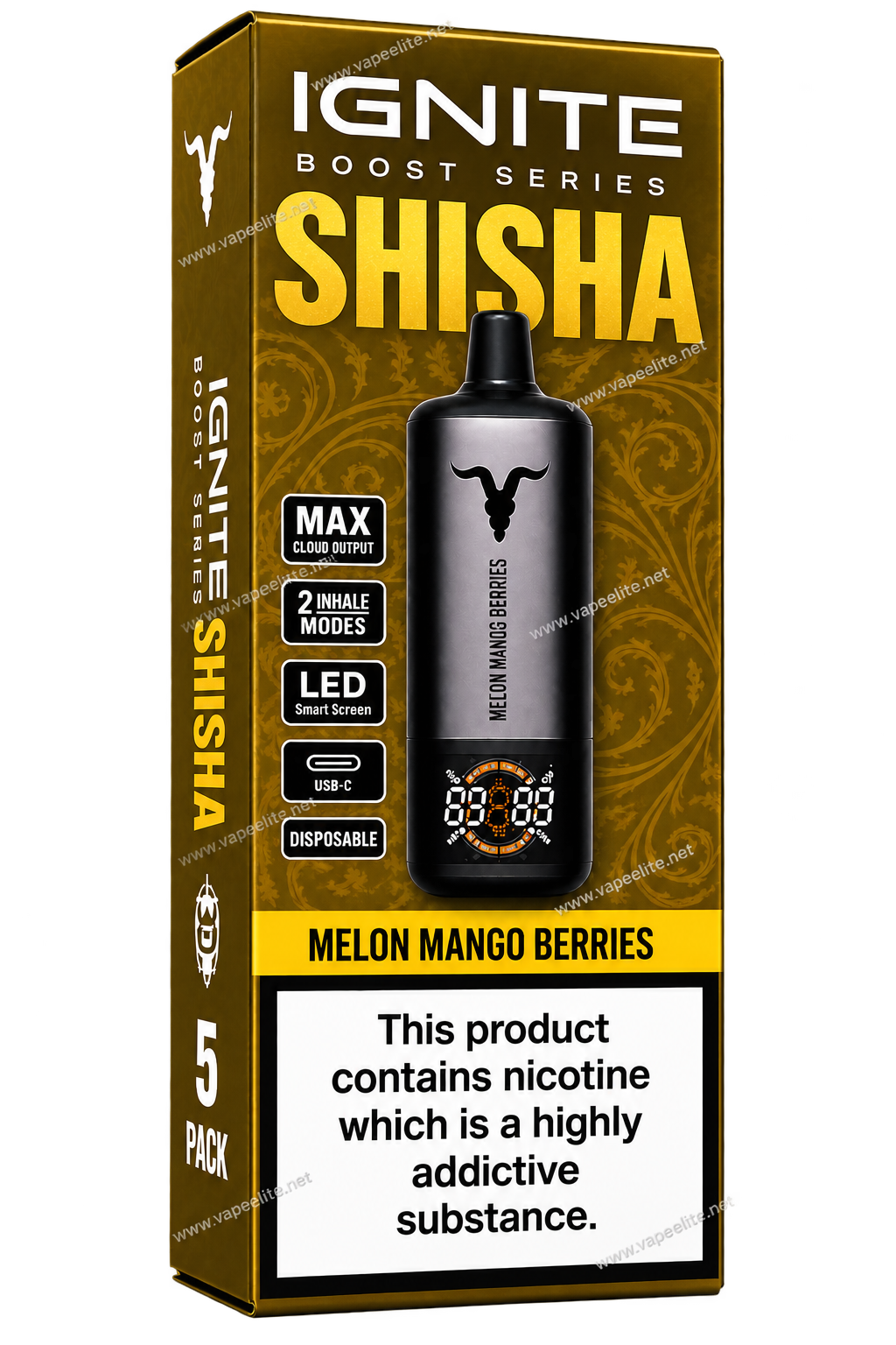 Pod Descartável Ignite Shisha 40k - Imagem 7