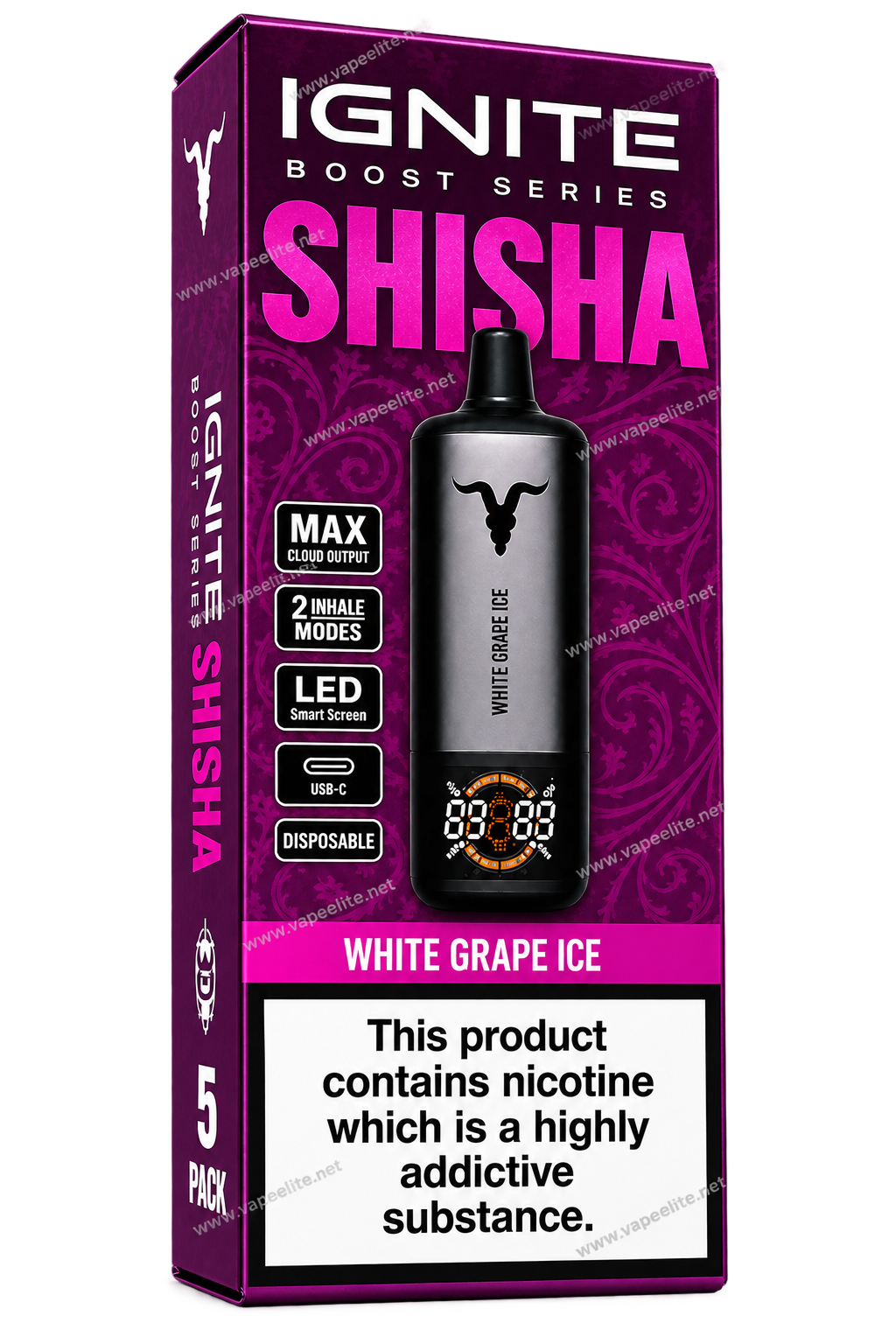 Pod Descartável Ignite Shisha 40k - Imagem 6