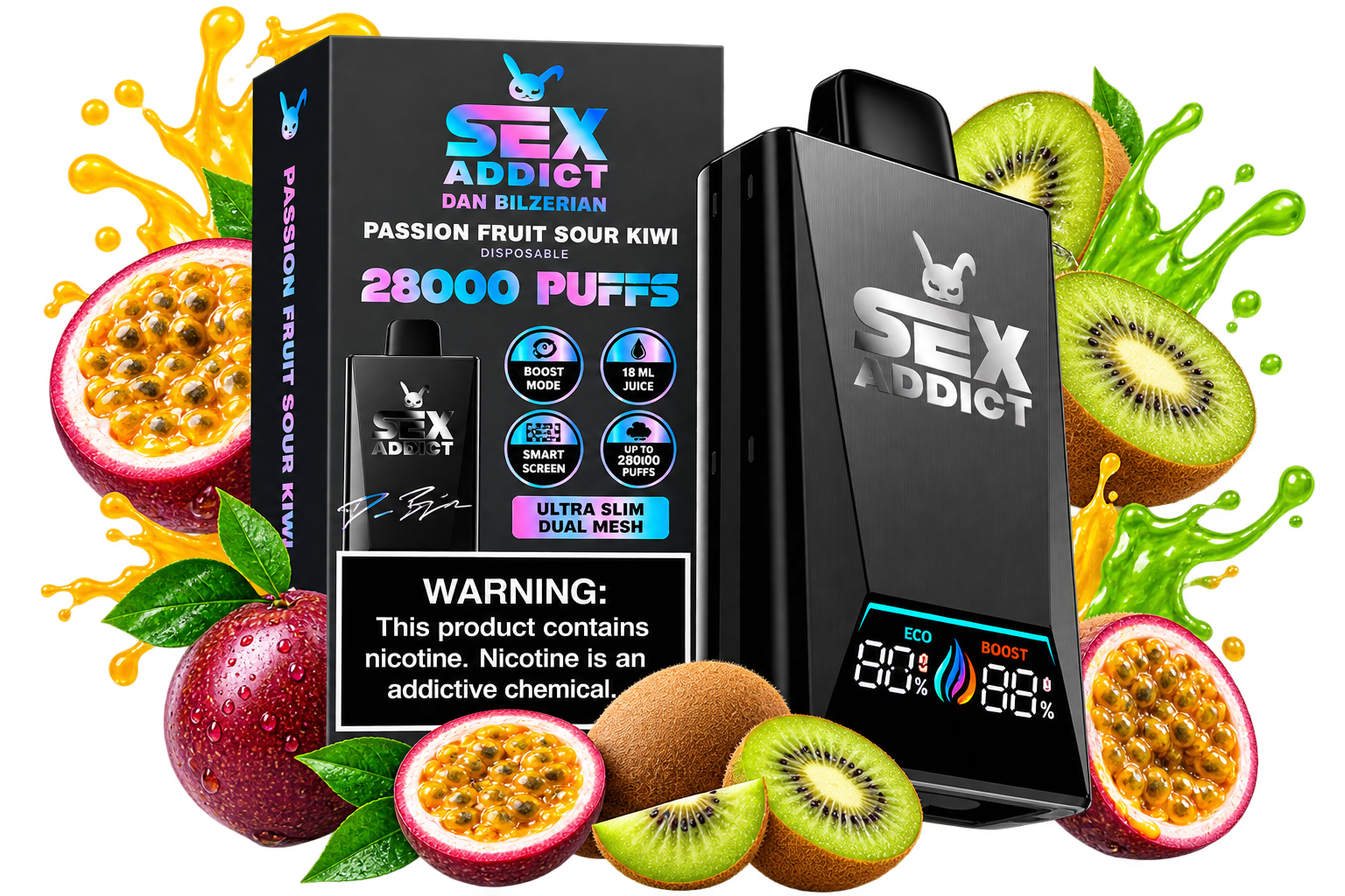 Pod Descartável Sex Addict S280 - by Dan Bilzerian - Imagem 4
