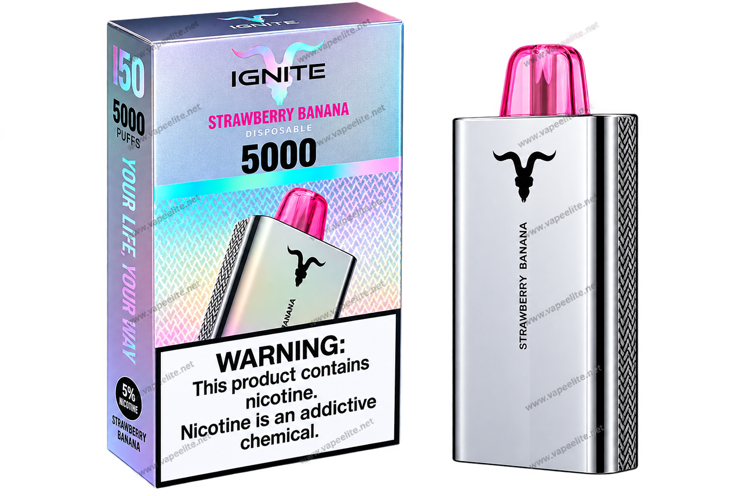 Pod descartável Ignite V50 5000puff - Imagem 5
