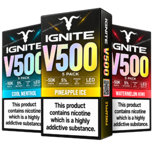 Pod Descartável Ignite V500 50.000 Puffs